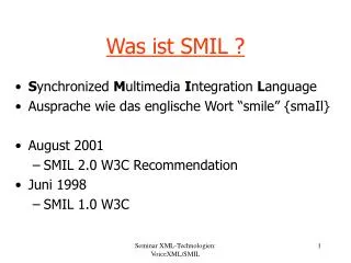 was ist smil