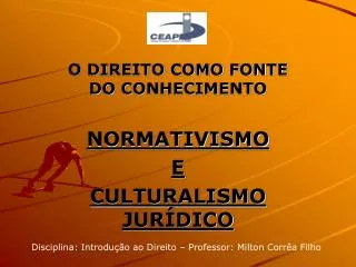 o direito como fonte do conhecimento