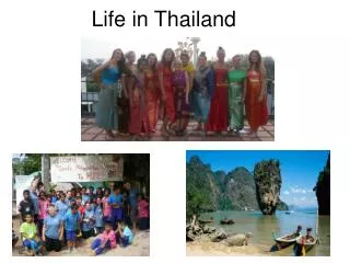 Life in Thailand
