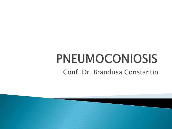 pneumoconiosis