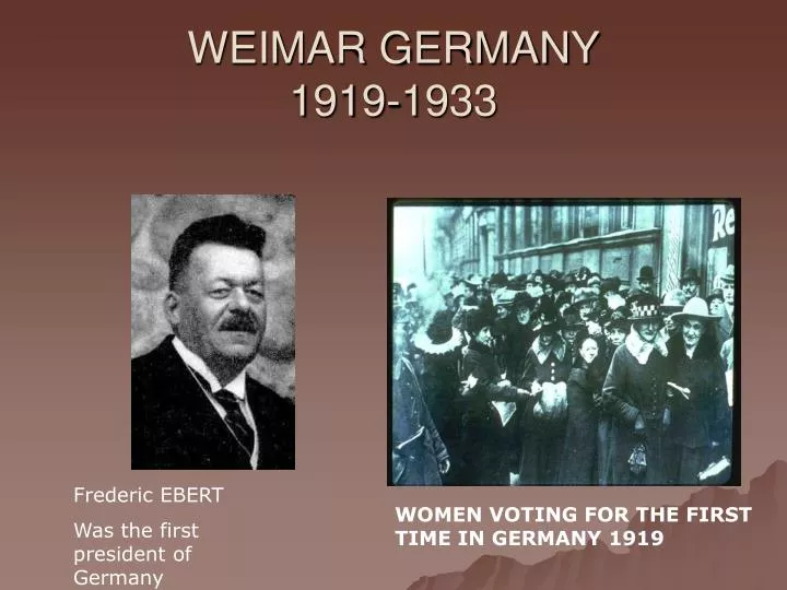 weimar germany 1919 1933