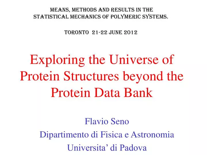 exploring the universe of protein structures beyond the protein data bank