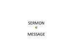SERMON - slide 1