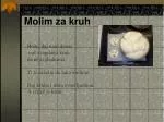 Molim za kruh - slide 1