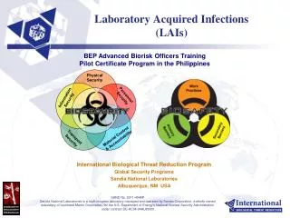 Laboratory Acquired Infections (LAIs)