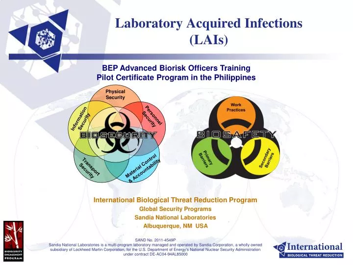 laboratory acquired infections lais