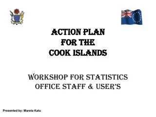 ACTION PLAN for the Cook Islands