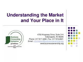 Understanding the Market and Your Place in It