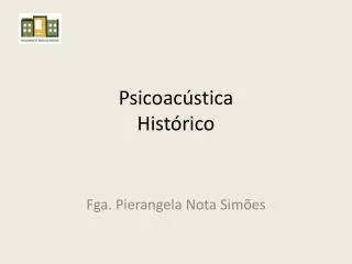 psicoac stica hist rico
