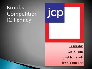 Brooks Competition JC Penney