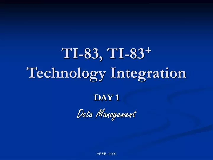 ti 83 ti 83 technology integration