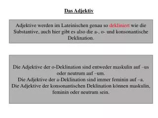 das adjektiv
