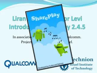 Liran Kurtz and Naor Levi Introducing SharePlay 2.4.5