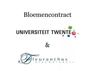 bloemencontract