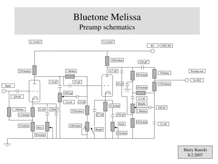 bluetone melissa preamp schematics