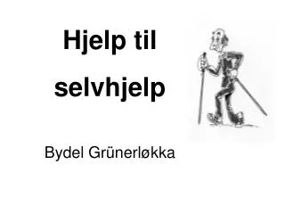 hjelp til selvhjelp bydel gr nerl kka