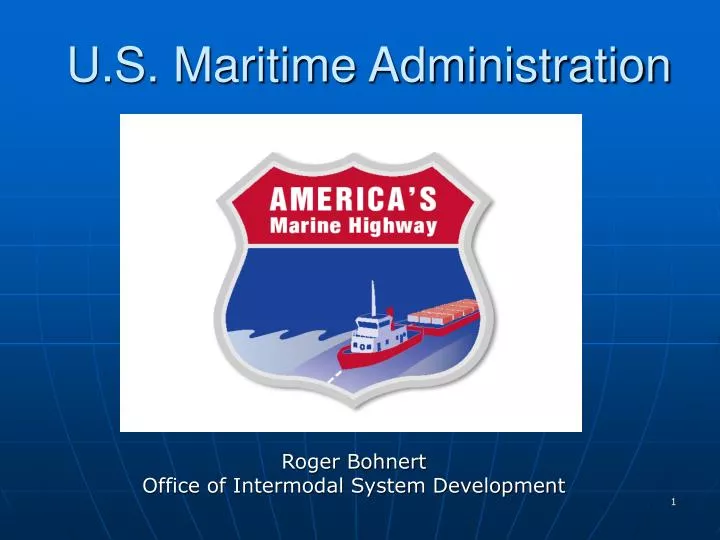 u s maritime administration