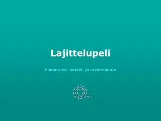 lajittelupeli