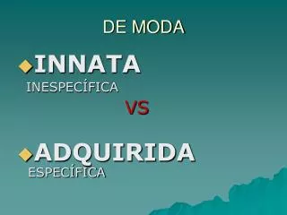 de moda