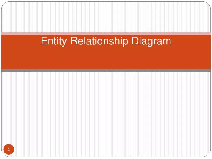 entity relationship diagram