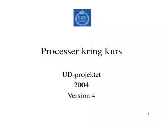 processer kring kurs