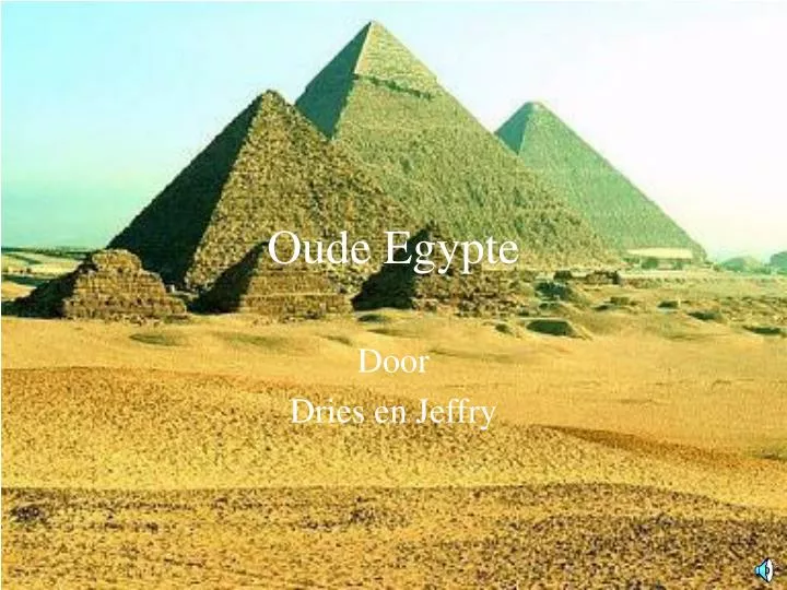 oude egypte