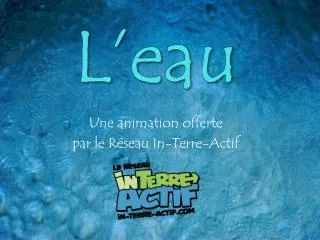 l eau