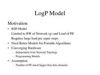 LogP Model