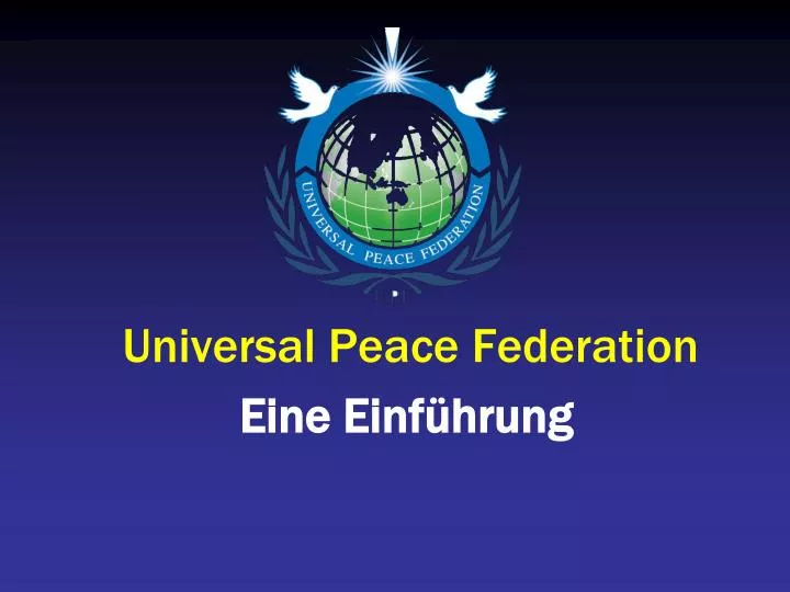 universal peace federation
