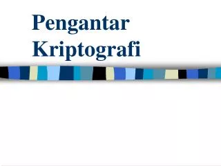 pengantar kriptografi