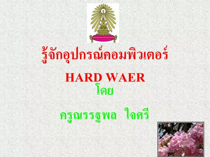 hard waer