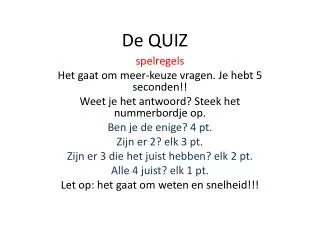 de quiz