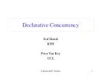 Declarative Concurrency - slide 1