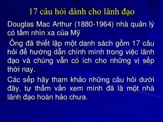 17 c u h i d nh cho l nh o