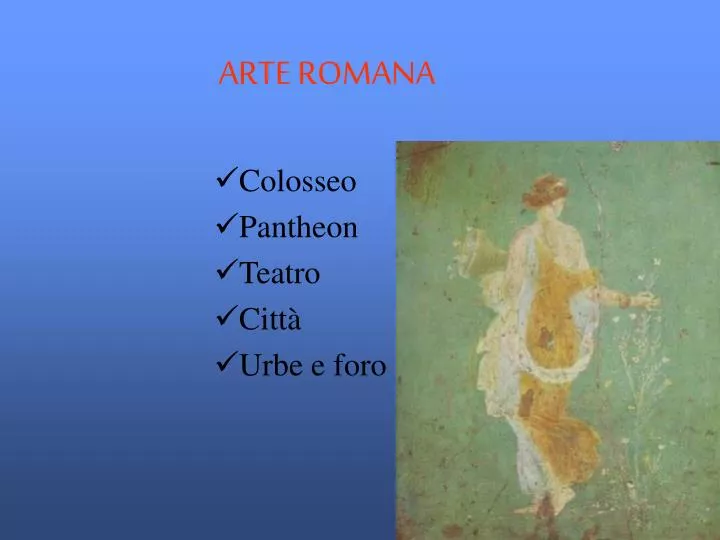arte romana
