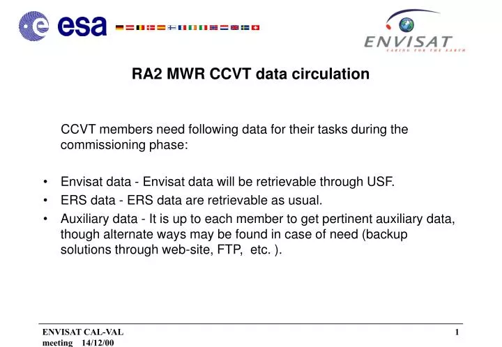 ra2 mwr ccvt data circulation