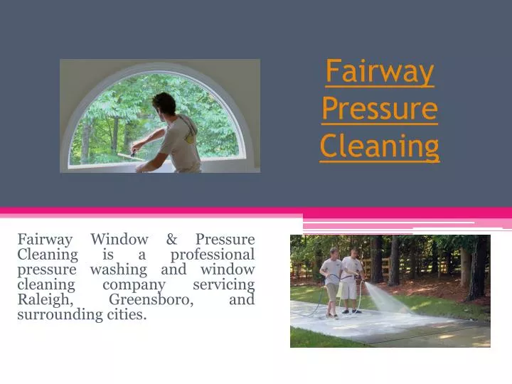 fairway pressure cleaning