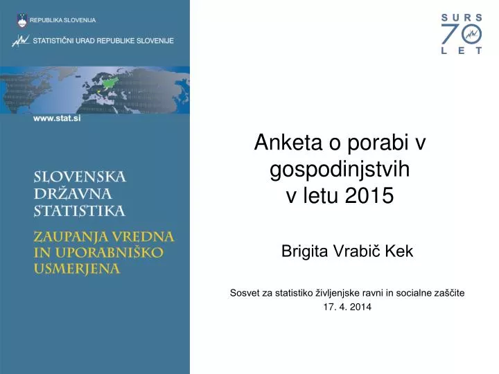 anketa o porabi v gospodinjstvih v letu 2015