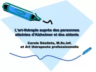 l art th rapie aupr s des personnes atteintes d alzheimer et des aidants