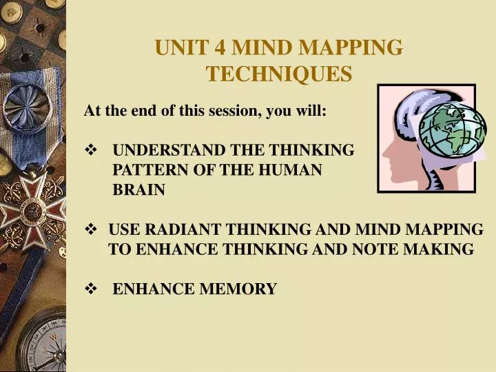 unit 4 mind mapping techniques