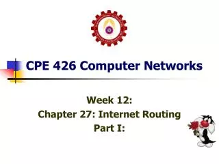 cpe 426 computer networks