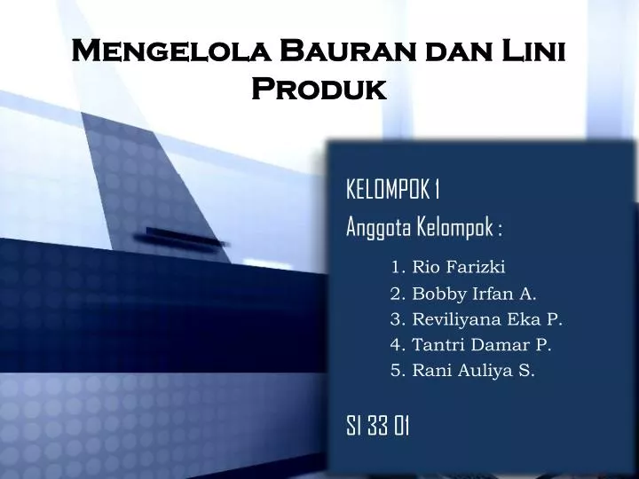 mengelola bauran dan lini produk