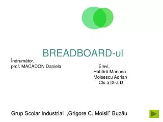 grup scolar industrial grigore c moisil buz u