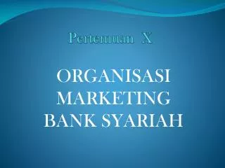 pertemuan x