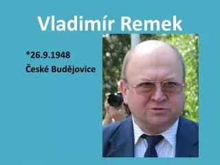 vladim r remek