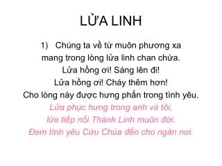 l a linh