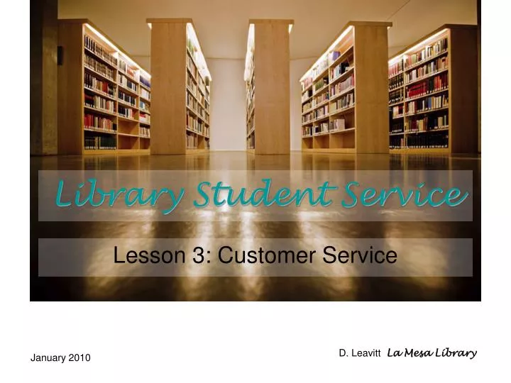library student service