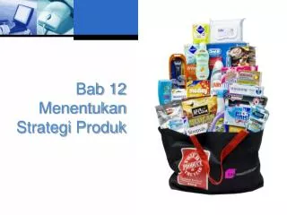 bab 12 menentukan strategi produk