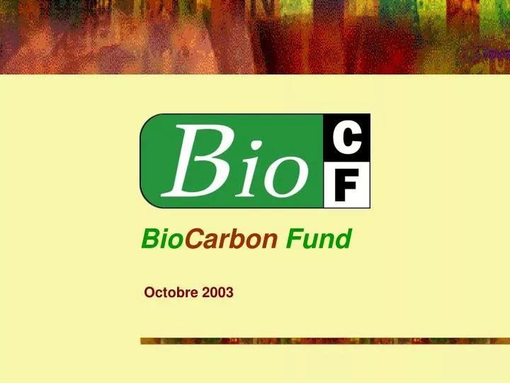 bio carbon fund
