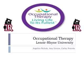 Occupational Therapy Lenoir- Rhyne University